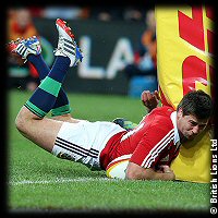 Melbourne Rebels British Lions Ben Youngs try